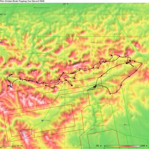 sis-at Tageswertung - Segelflug über 323 km von Kapfenberg mit einer ...