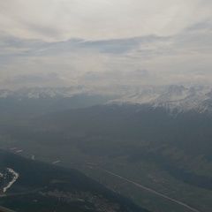 Flugwegposition um 09:41:41: Aufgenommen in der Nähe von Gemeinde Leutasch, Österreich in 2505 Meter