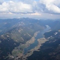 Flugwegposition um 15:04:28: Aufgenommen in der Nähe von Gemeinde Greifenburg, Österreich in 2636 Meter