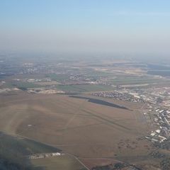 Flugwegposition um 16:05:20: Aufgenommen in der Nähe von Wiener Neustadt, Österreich in 1075 Meter