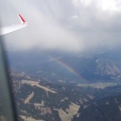 Flugwegposition um 12:54:11: Aufgenommen in der Nähe von Gemeinde Kirchbach, Österreich in 2579 Meter