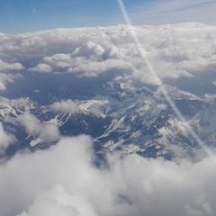 Verortung via Georeferenzierung der Kamera: Aufgenommen in der Nähe von Gemeinde Kirchbach, Österreich in 4100 Meter
