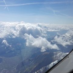 Flugwegposition um 12:29:37: Aufgenommen in der Nähe von 39020 Partschins, Bozen, Italien in 5015 Meter