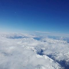 Flugwegposition um 13:56:12: Aufgenommen in der Nähe von 39030 Gemeinde Ahrntal, Bozen, Italien in 5480 Meter