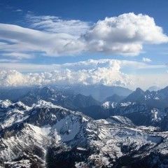 Flugwegposition um 14:43:04: Aufgenommen in der Nähe von Gemeinde Kirchbach, Österreich in 2964 Meter