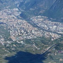 Flugwegposition um 13:38:00: Aufgenommen in der Nähe von 38020 Mezzana, Trentino, Italien in 2932 Meter