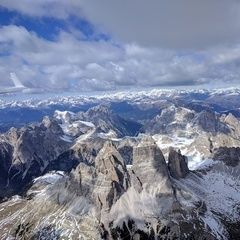 Verortung via Georeferenzierung der Kamera: Aufgenommen in der Nähe von Auronzo di Cadore, Belluno, Italien in 3700 Meter