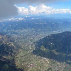 Flugwegposition um 10:57:10: Aufgenommen in der Nähe von 39030 Gsies, Bozen, Italien in 3126 Meter