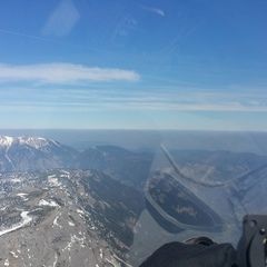 Flugwegposition um 12:09:19: Aufgenommen in der Nähe von Gemeinde Reichenau an der Rax, Österreich in 2165 Meter