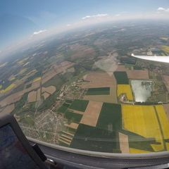 Verortung via Georeferenzierung der Kamera: Aufgenommen in der Nähe von Szombathelyi, Ungarn in 1500 Meter