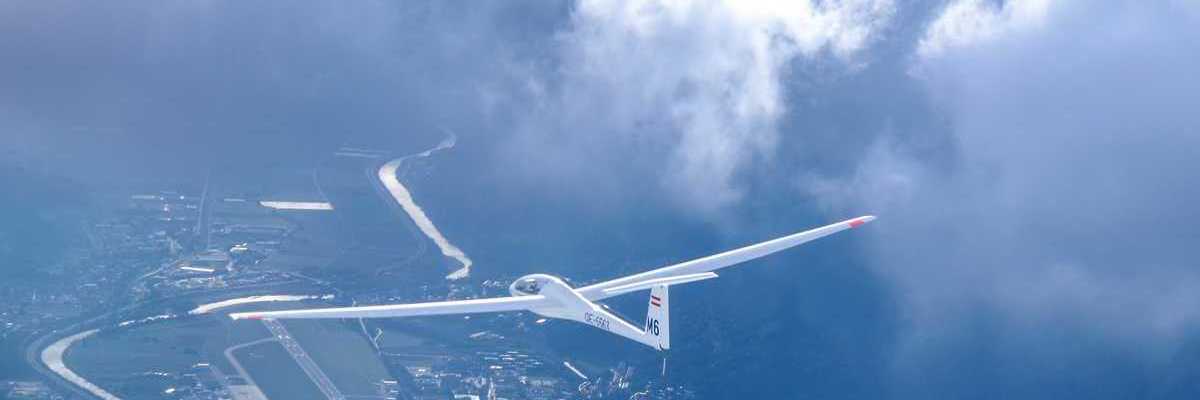 Flugwegposition um 16:53:00: Aufgenommen in der Nähe von Innsbruck, Österreich in 3403 Meter