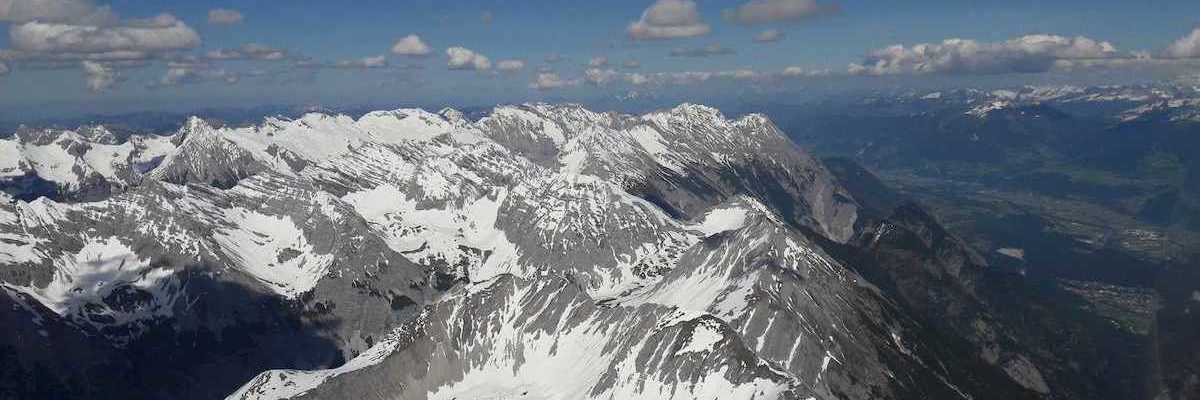 Flugwegposition um 14:08:05: Aufgenommen in der Nähe von Innsbruck, Österreich in 3022 Meter