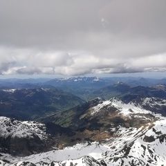 Verortung via Georeferenzierung der Kamera: Aufgenommen in der Nähe von Mittersill, Österreich in 3100 Meter