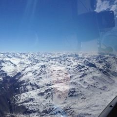 Flugwegposition um 12:51:23: Aufgenommen in der Nähe von Gemeinde St. Anton am Arlberg, 6580, Österreich in 3409 Meter