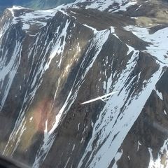 Flugwegposition um 12:04:44: Aufgenommen in der Nähe von Gemeinde Kaprun, Österreich in 2939 Meter