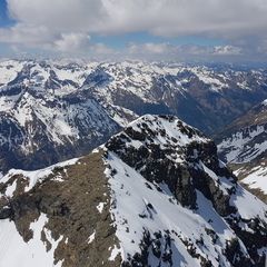 Flugwegposition um 09:39:23: Aufgenommen in der Nähe von Gössenberg, Österreich in 2732 Meter