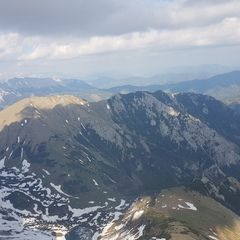 Flugwegposition um 14:51:52: Aufgenommen in der Nähe von Gai, 8793, Österreich in 2195 Meter