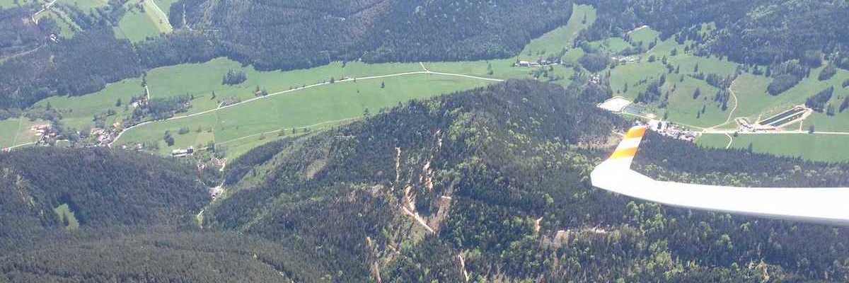 Verortung via Georeferenzierung der Kamera: Aufgenommen in der Nähe von Gemeinde Gutenstein, Österreich in 1800 Meter