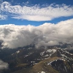 Flugwegposition um 15:01:10: Aufgenommen in der Nähe von Gemeinde Gaal, Österreich in 2800 Meter