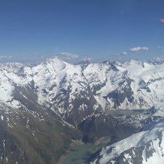 Verortung via Georeferenzierung der Kamera: Aufgenommen in der Nähe von Gemeinde Kaprun, Österreich in 3600 Meter
