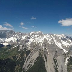 Flugwegposition um 12:31:50: Aufgenommen in der Nähe von Kleinsölk, 8961, Österreich in 3029 Meter