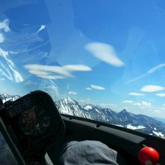 Flugwegposition um 09:40:44: Aufgenommen in der Nähe von St. Nikolai im Sölktal, 8961, Österreich in 2227 Meter