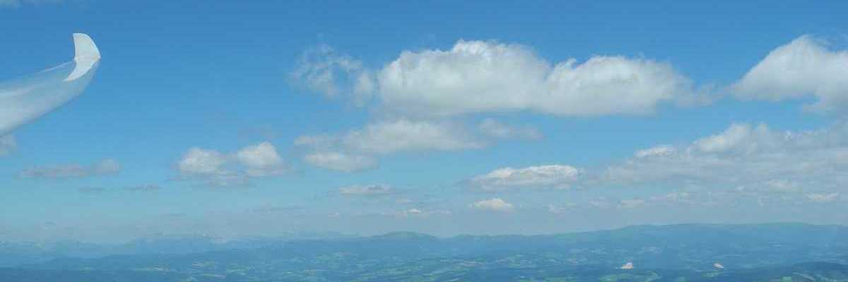Flugwegposition um 10:40:12: Aufgenommen in der Nähe von Gemeinde Naintsch, Österreich in 2158 Meter