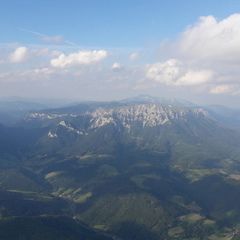 Flugwegposition um 16:29:34: Aufgenommen in der Nähe von Gemeinde Neuberg an der Mürz, 8692, Österreich in 2225 Meter