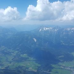 Flugwegposition um 13:39:28: Aufgenommen in der Nähe von Admont, Österreich in 2776 Meter
