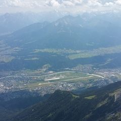 Flugwegposition um 13:19:10: Aufgenommen in der Nähe von Innsbruck, Österreich in 2753 Meter