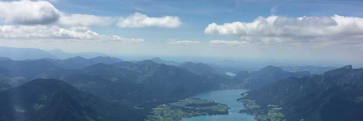 Flugwegposition um 13:30:04: Aufgenommen in der Nähe von Bad Ischl, Österreich in 2186 Meter