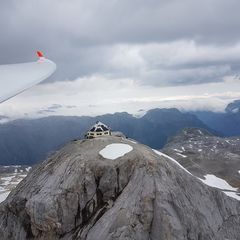 Flugwegposition um 10:43:41: Aufgenommen in der Nähe von Gemeinde Mühlbach am Hochkönig, 5505, Österreich in 2862 Meter