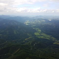 Verortung via Georeferenzierung der Kamera: Aufgenommen in der Nähe von Gemeinde Schwarzau im Gebirge, Österreich in 1900 Meter