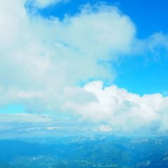 Flugwegposition um 14:19:42: Aufgenommen in der Nähe von St. Gallen, Österreich in 2338 Meter