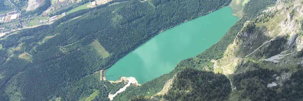 Flugwegposition um 10:16:46: Aufgenommen in der Nähe von Eisenerz, Österreich in 2135 Meter