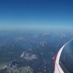 Flugwegposition um 09:36:48: Aufgenommen in der Nähe von Gußwerk, Österreich in 4128 Meter