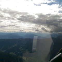 Flugwegposition um 14:45:29: Aufgenommen in der Nähe von 39058 Sarntal, Bozen, Italien in 2828 Meter