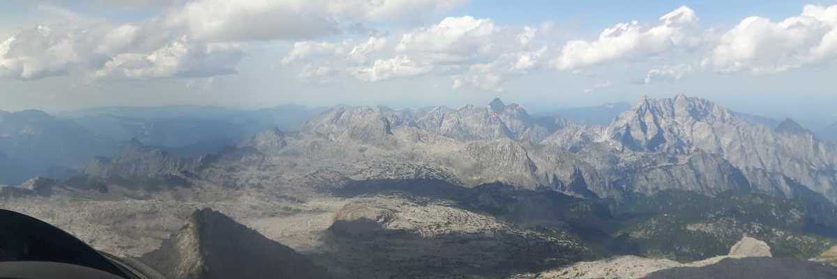 Flugwegposition um 12:48:29: Aufgenommen in der Nähe von Gemeinde Maria Alm am Steinernen Meer, 5761, Österreich in 2919 Meter