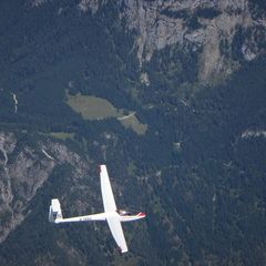 Flugwegposition um 12:28:16: Aufgenommen in der Nähe von Gemeinde Weißbach bei Lofer, 5093, Österreich in 3003 Meter
