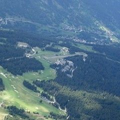Flugwegposition um 14:02:10: Aufgenommen in der Nähe von Savoyen, Frankreich in 2641 Meter