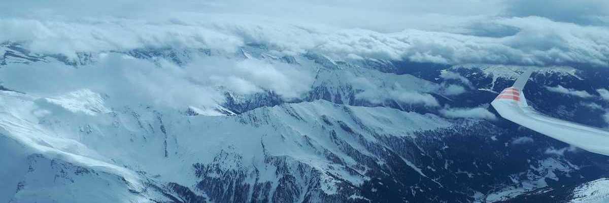 Verortung via Georeferenzierung der Kamera: Aufgenommen in der Nähe von Gemeinde Schmirn, 6154, Österreich in 4400 Meter