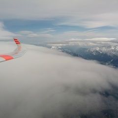 Flugwegposition um 10:43:37: Aufgenommen in der Nähe von Gemeinde Feistritz an der Gail, 9613 Feistritz an der Gail, Österreich in 3467 Meter