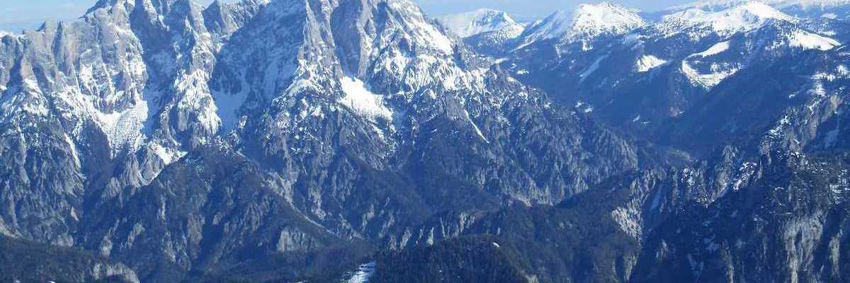 Flugwegposition um 13:19:27: Aufgenommen in der Nähe von Gemeinde Ramsau am Dachstein, 8972, Österreich in 2266 Meter