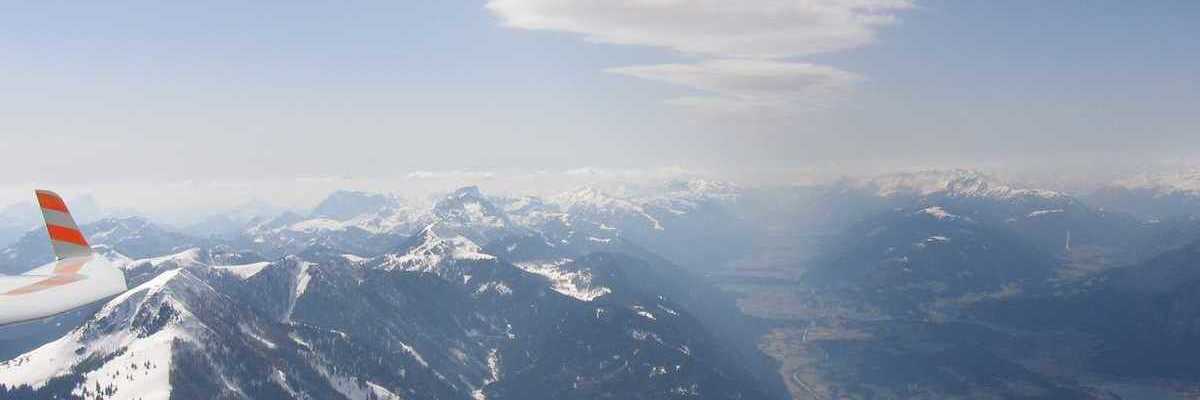 Flugwegposition um 14:01:25: Aufgenommen in der Nähe von Gemeinde Dellach, Österreich in 2907 Meter