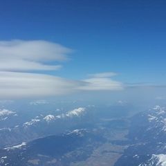 Flugwegposition um 13:16:01: Aufgenommen in der Nähe von Gemeinde Dellach, Österreich in 4301 Meter