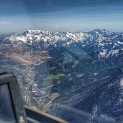 Flugwegposition um 13:45:48: Aufgenommen in der Nähe von Eisenerz, Österreich in 2056 Meter