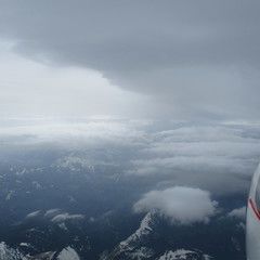 Flugwegposition um 08:16:13: Aufgenommen in der Nähe von Mürzsteg, Österreich in 3607 Meter