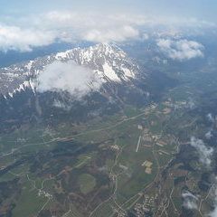 Flugwegposition um 11:33:19: Aufgenommen in der Nähe von Pürgg-Trautenfels, Österreich in 3188 Meter