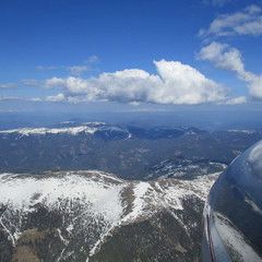 Flugwegposition um 14:34:17: Aufgenommen in der Nähe von Predlitz-Turrach, Österreich in 2979 Meter
