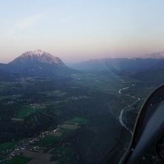Flugwegposition um 17:53:18: Aufgenommen in der Nähe von Gemeinde St. Stefan im Gailtal, Österreich in 1197 Meter